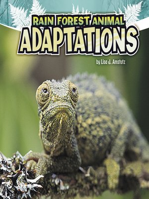 cover image of Rain Forest Animal Adaptations